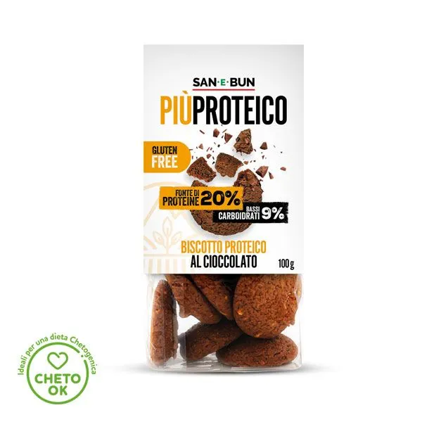 Bezglutenowe ciasteczka proteinowe czekoladowe