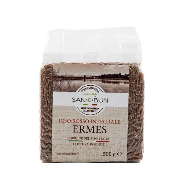 czerwony ryż pełnoziarnisty