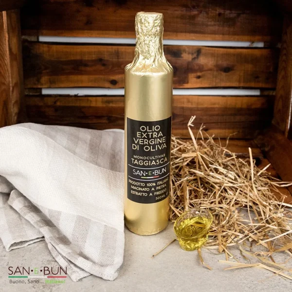 Oliwa Extra Vergine z oliwek Taggiasca