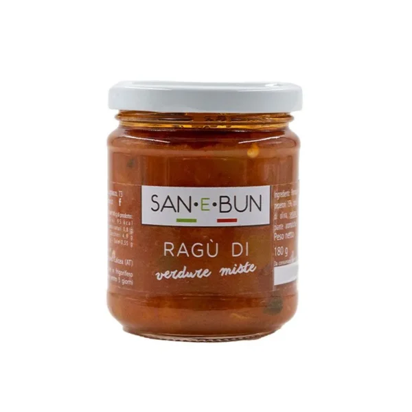 SNB-produkty-ragu-warzywne Ragù warzywne w szklanym słoiku