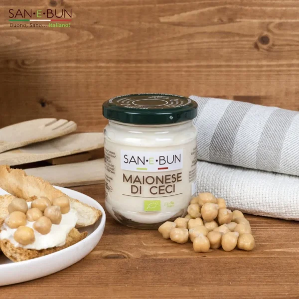 Wegański majonez z ciecierzycy BIO