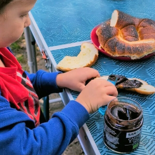 krem z kasztanów jadalnych z kakao