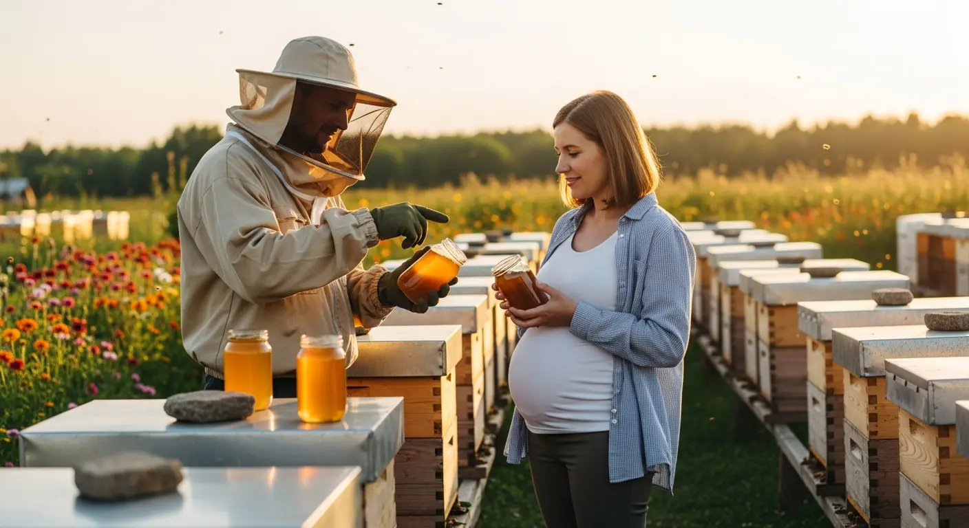 miód w ciąży