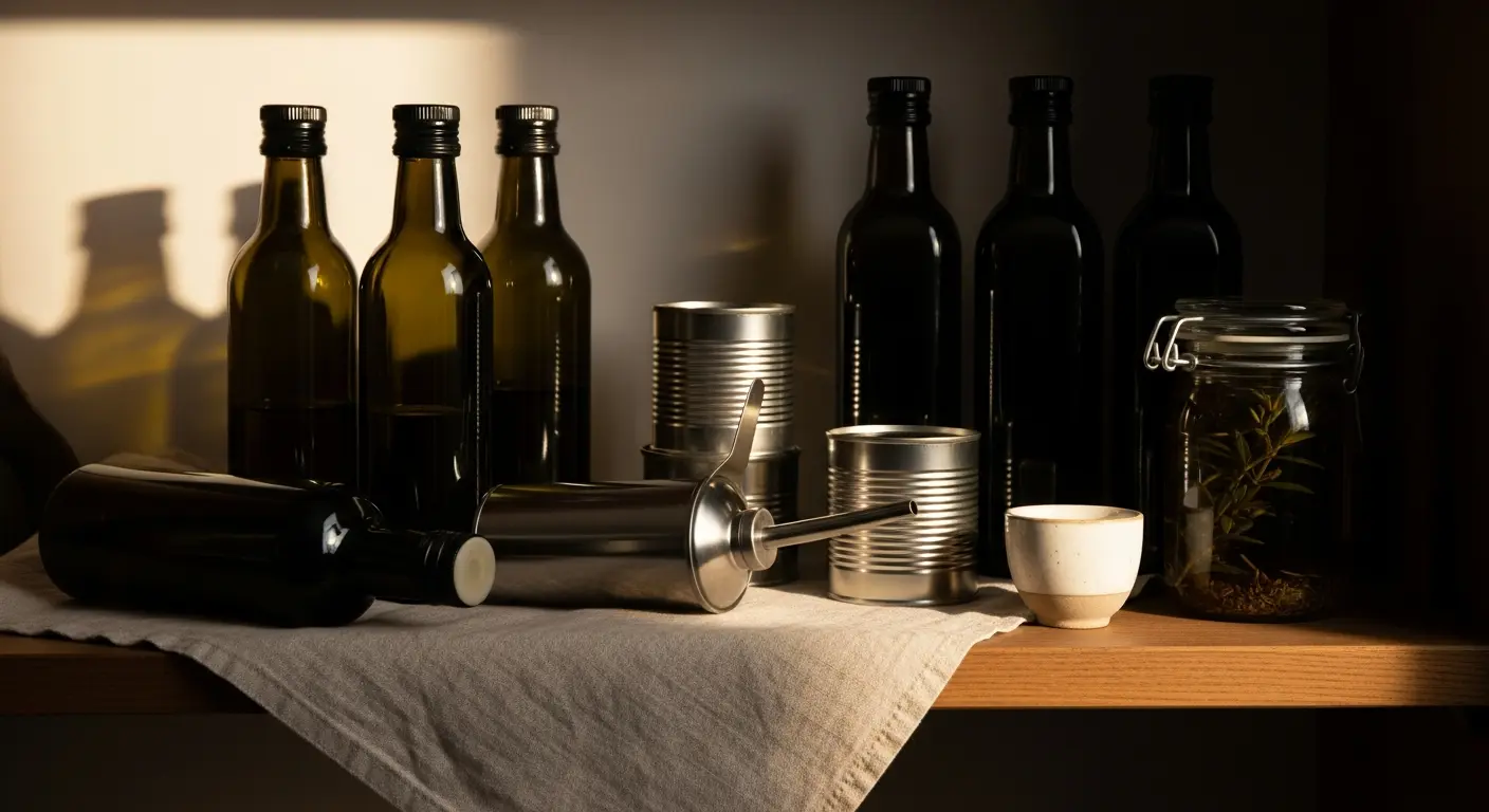 jak przechowywać oliwę i makaron