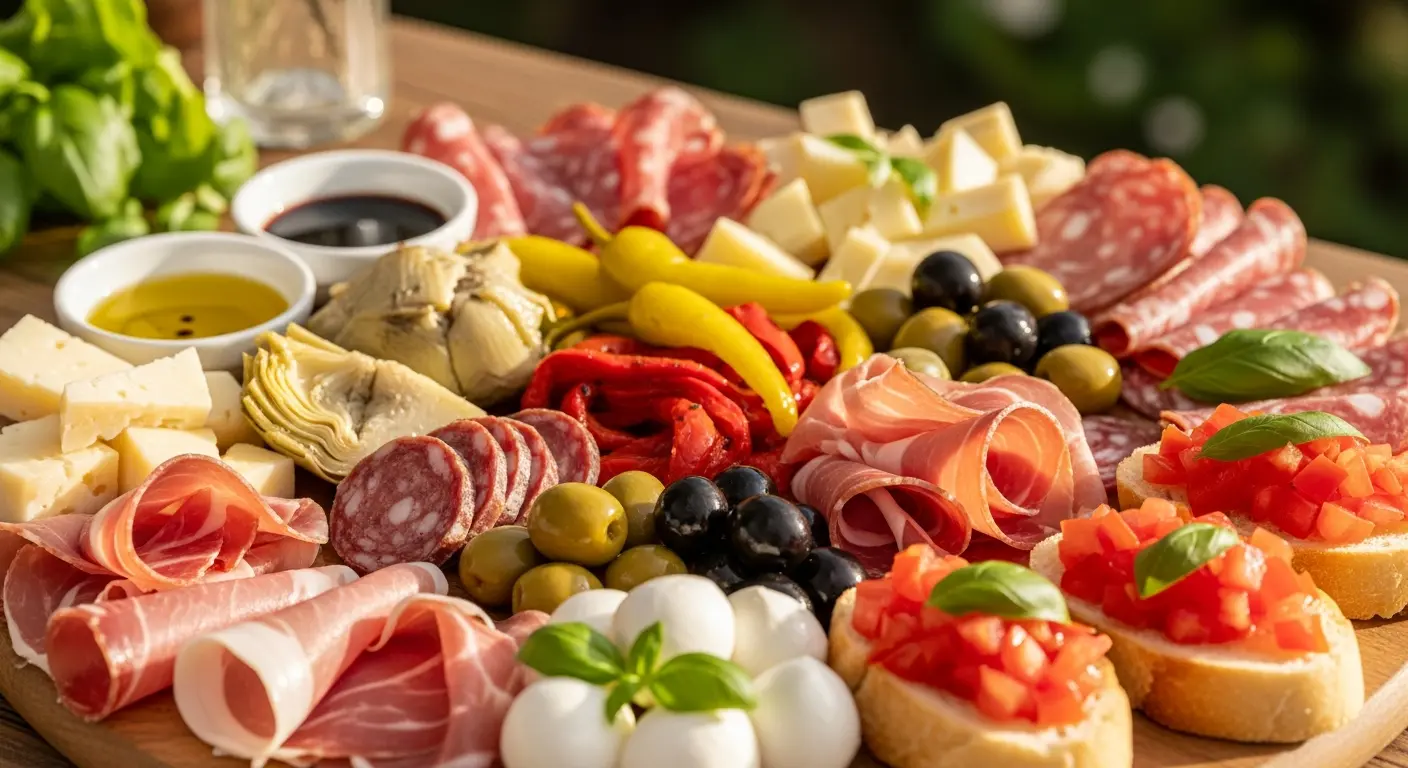 autentyczne antipasti