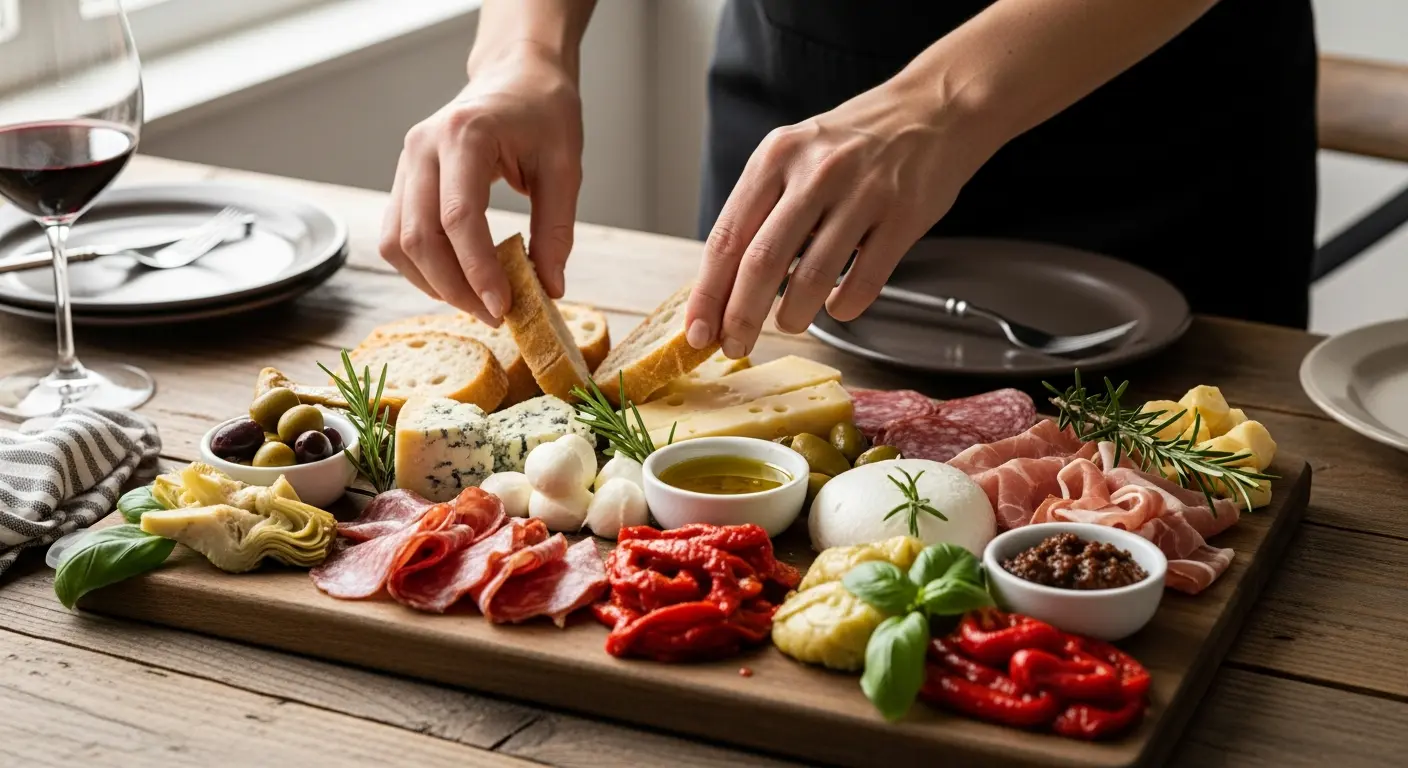autentyczne antipasti