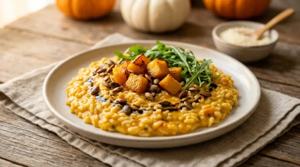 risotto z dynią